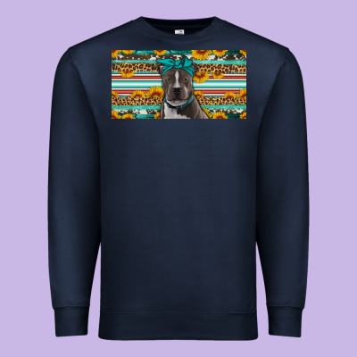 Pittbull License Plate Premium Sweatshirt Designed By Artiststas
