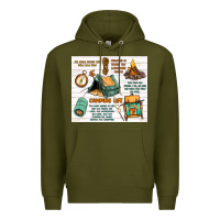 Army Green camping life Premium Hoodie - MaliasSmallBusiness