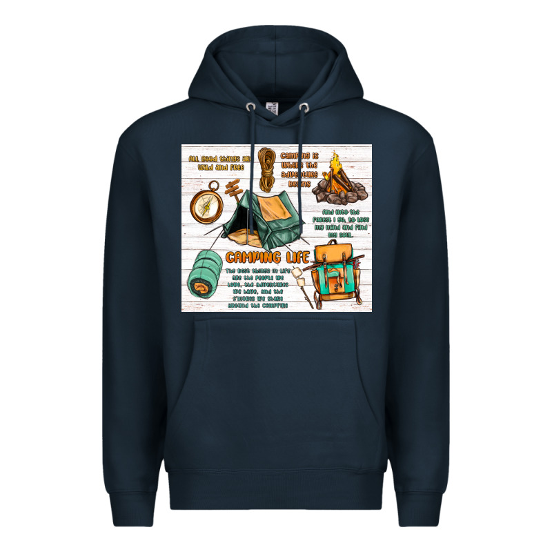 Camping Life Premium Hoodie by MaliasSmallBusiness | Teevron