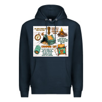 Navy camping life Premium Hoodie - MaliasSmallBusiness