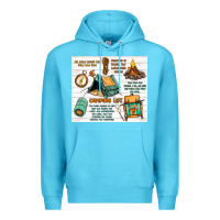 Ocean Blue camping life Premium Hoodie - MaliasSmallBusiness
