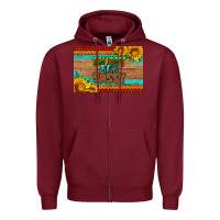 Burgundy sweet and sassy juneteenth skinny metal can holder Zipper Hoodie - HRA Design Shop