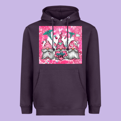 Nurse Life Gnomes Heavyweight Hoodie Designed By Jasminsmagicworld
