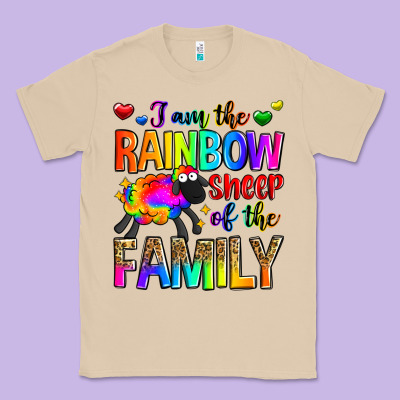 I Am The Rainbow Sheep Of The Family Classic Tee Designed By Zillion Design Studio