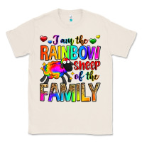 Natural i am the rainbow sheep of the family Classic Tee - Zillion Design Studio