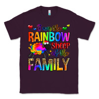 Plum i am the rainbow sheep of the family Classic Tee - Zillion Design Studio