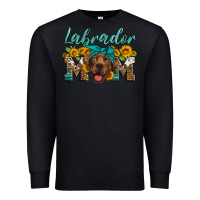 Black labrador mom Premium Sweatshirt - Artiststas