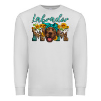 Dove Grey labrador mom Premium Sweatshirt - Artiststas