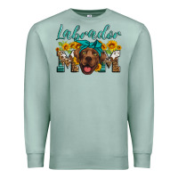 Seafoam labrador mom Premium Sweatshirt - Artiststas