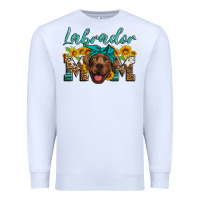 White labrador mom Premium Sweatshirt - Artiststas