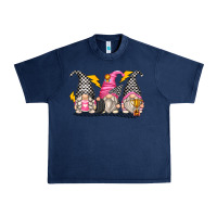 Navy race gnomes Urban Heavy Tee - Zillion Design Studio