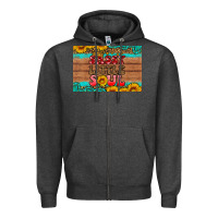 Charcoal Heather sassy little soul  skinny metal can holder Zipper Hoodie - HRA Design Shop