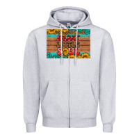 Heather Grey sassy little soul  skinny metal can holder Zipper Hoodie - HRA Design Shop