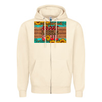 Sandshell sassy little soul  skinny metal can holder Zipper Hoodie - HRA Design Shop