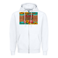 White sassy little soul  skinny metal can holder Zipper Hoodie - HRA Design Shop