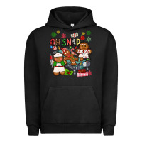 Pigment Black oh snap christmas Urban Hoodie - MaliasSmallBusiness
