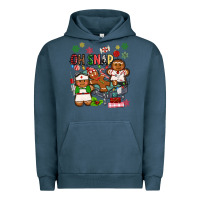 Pigment Midnight Navy oh snap christmas Urban Hoodie - MaliasSmallBusiness