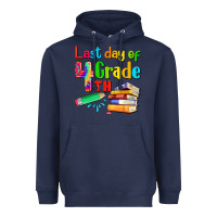 Navy last day of fourth grade Heavyweight Hoodie - Artiststas
