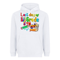 White last day of fourth grade Heavyweight Hoodie - Artiststas