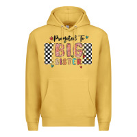 Antique Gold promoted to big sister Premium Hoodie - MaliasSmallBusiness