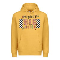 Mustard promoted to big sister Premium Hoodie - MaliasSmallBusiness