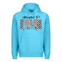 Ocean Blue promoted to big sister Premium Hoodie - MaliasSmallBusiness