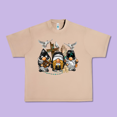 Pastor Nun Religious Gnome Urban Heavy Tee Designed By Barkaloodesign