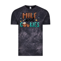Cloud Black milf and cookies Vintage Tee - MaliasSmallBusiness