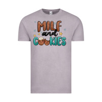 Vintage Zinc milf and cookies Vintage Tee - MaliasSmallBusiness