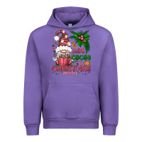 Tulip Pink Christmas hot cocoa and christmas movies Urban Hoodie - NancyCooperArtShop