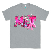 Heather Grey Medical Laboratory Technician Breast Cancer Classic Tee - texasbilliewilder