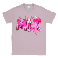 Lilac Medical Laboratory Technician Breast Cancer Classic Tee - texasbilliewilder