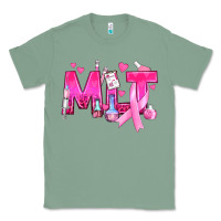 Sage Medical Laboratory Technician Breast Cancer Classic Tee - texasbilliewilder