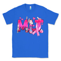 True Royal Medical Laboratory Technician Breast Cancer Classic Tee - texasbilliewilder