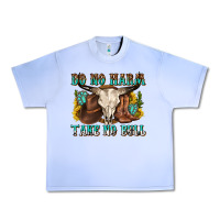 Grape Ice do no harm take no bull western Urban Heavy Tee - texasbilliewilder