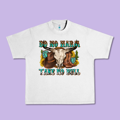 Urban Heavy Tee do no harm take no bull western