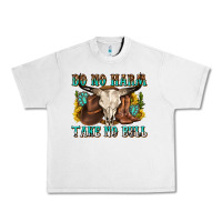 Lunar Rock do no harm take no bull western Urban Heavy Tee - texasbilliewilder