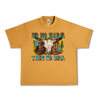 Peanut Butter do no harm take no bull western Urban Heavy Tee - texasbilliewilder