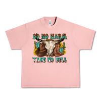 Salmon do no harm take no bull western Urban Heavy Tee - texasbilliewilder