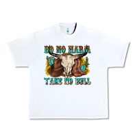 White do no harm take no bull western Urban Heavy Tee - texasbilliewilder
