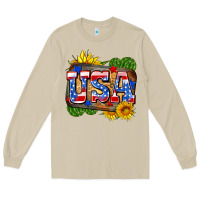 Mushroom usa Long Sleeve Tee - Zillion Design Studio