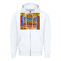 White usa flag sweet and sassy Zipper Hoodie - HRA Design Shop