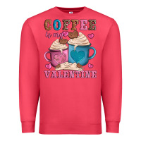 Cardinal valentines day coffe is my valentine Premium Sweatshirt - AdoDesignShop