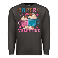 Smoke valentines day coffe is my valentine Premium Sweatshirt - AdoDesignShop