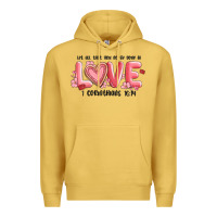 Antique Gold let all that you do be done in love 1 corinthıans Premium Hoodie - MaliasSmallBusiness