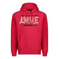 Cardinal let all that you do be done in love 1 corinthıans Premium Hoodie - MaliasSmallBusiness