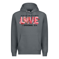 Rock let all that you do be done in love 1 corinthıans Premium Hoodie - MaliasSmallBusiness