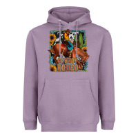 Lavender cowboy rodeo Heavyweight Hoodie - JahusDesignShop