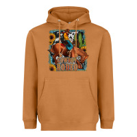 Meerkat cowboy rodeo Heavyweight Hoodie - JahusDesignShop