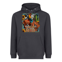 Smoke cowboy rodeo Heavyweight Hoodie - JahusDesignShop